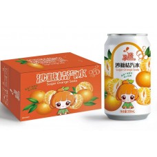 Chinese Sugar Orange Soda--GUOTENG-Orange Drink